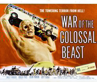 War of the Colossal Beast poster