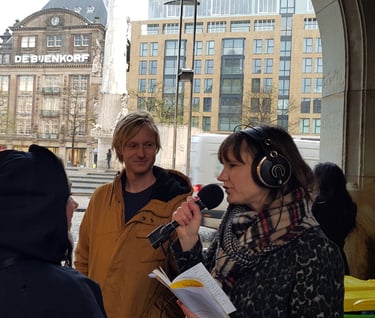 Opnames FNV podcast De nieuwe bonzen, Linda Vermeulen - Blckbrd