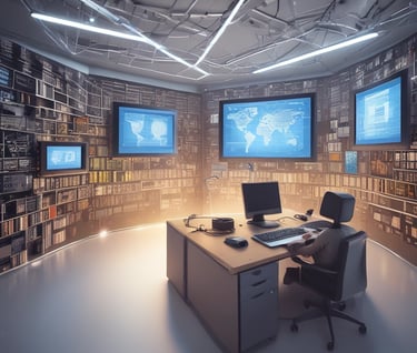 white and black abstract painting