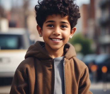 woman in black blazer with brown hair