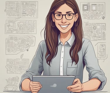 woman in black blazer with brown hair