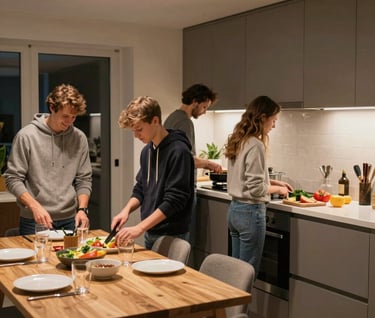 white and black abstract painting