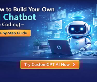 How to Build your own AI chatbot
