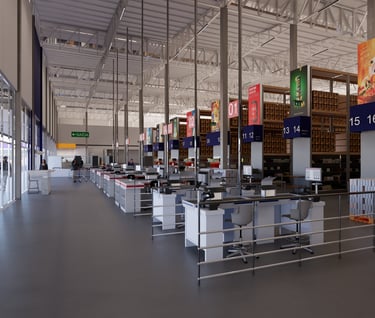 arquitetura para atacarejo