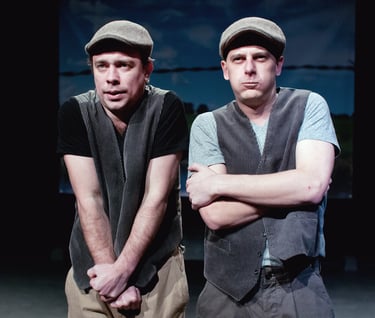jan roos en stijn van haecke in Stones in his Pockets - Theater Zeemanshuis