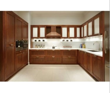 U shaped modular kitchen services in Chennai