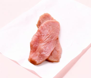 Escalope de veau tendre issue de morceaux nobles"