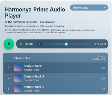 Harmonya Prime Media Player - The freedom is here