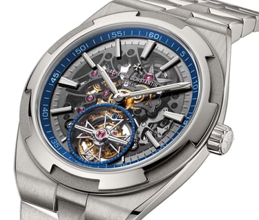 Vacheron Constantin Overseas Tourbillon luxury sports watch.
