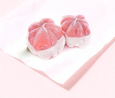 Paupiettes de veau roulées, farce savoureuse et viande fraîche