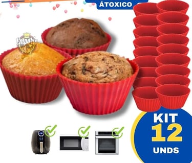 forminhas cupcake de air fryer