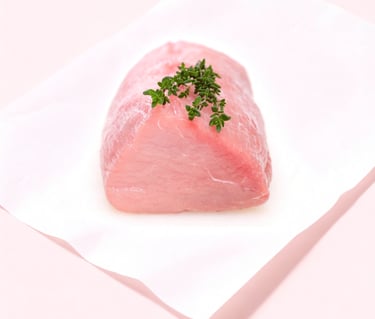 Morceau de filet de veau, viande fine et délicate