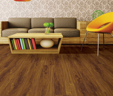 Walnut Color Laminate Flooring Installed Images