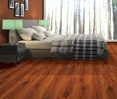 8mm laminate flooring installed image
