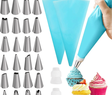 saco e bicos de confeitar