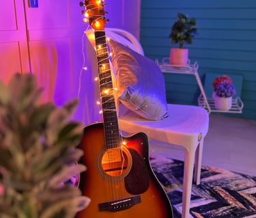 Z studios guitar shot