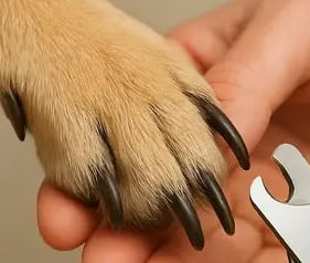 Schonendes Krallenschneiden als Teil der regelmäßigen Tierpflege