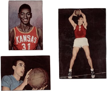 1960 Rare Bob Boozer Rookie Card Intrepido Microstoria Delle Olimpiadi Italian Basketball