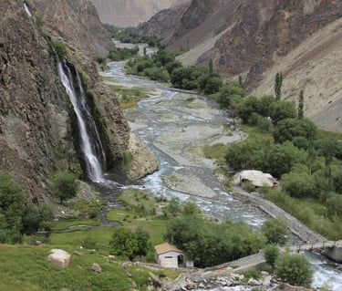 Manthoka waterfall
