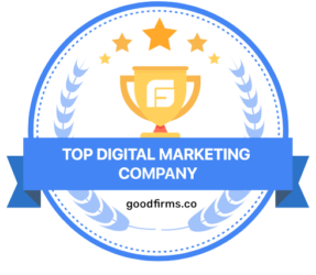 a top digital marketing company award for digital marketing