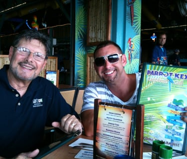 Derek Vest Fort Myers Florida with Dad