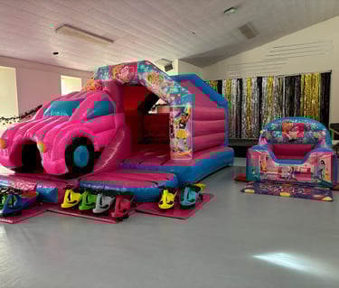 Dream Car - Barbie Bouncy Castle