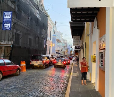 Bright Lights Beautiful Old San Juan