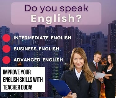 a woman in a business suit with a laptop and a man in a suit