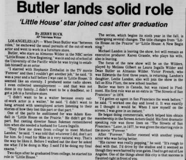 Butler Lands Solid Role