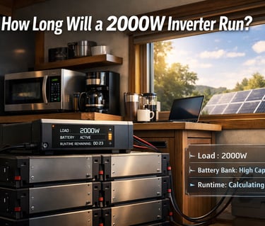 How Long Will a 2000W Inverter Run?