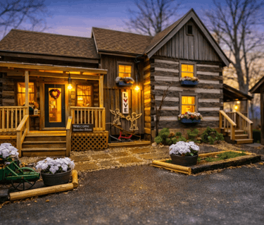 3BR/2BA 1800s log cabin near Great Smoky Mountains National Park