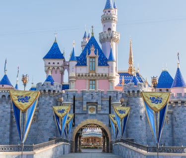 Castillo de la Bella Durmiente en Disneyland Resort