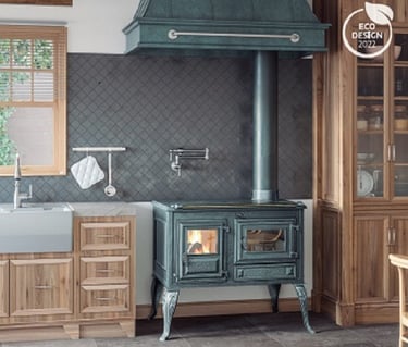 cocina de leña vapormatra kalor+ esla
