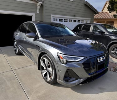 2021 Audi eTron grey