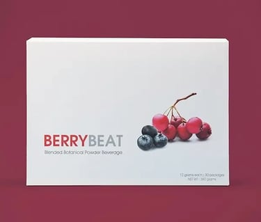 BerryBeat berry blend, a delicious source of antioxidants to boost your vitality.
