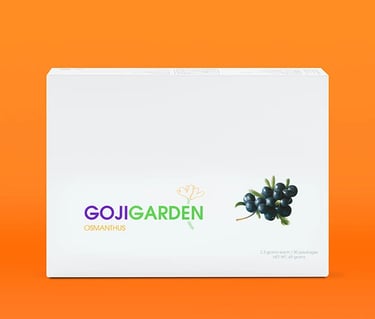 Gojigarden black goji berry product, offers powerful anti-inflammatory benefits.