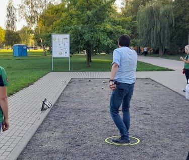 petankės aikštelė Kėdainiuose Vytauto parke
