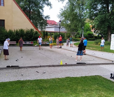 Petankės aikštelė Bernardinų sode
