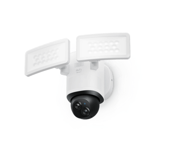 caméra eufy projecteur led motorisé avec zoom x8