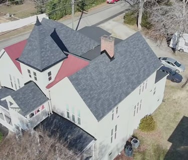Asphalt shingle roof installation for homeowner in Farmville VA