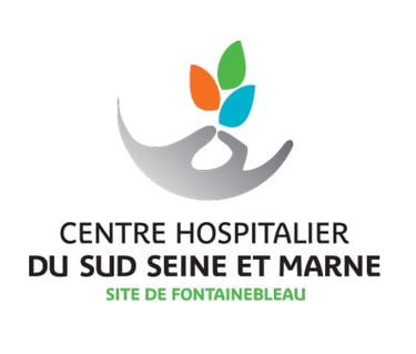 Logo centre hospitalier sud seine et marne site de Fontainebleau