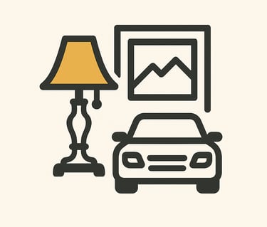 Personal property and estate item support services