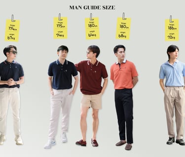 pololand man guide size chart
