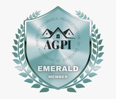 a badge with a shield and laurels on it