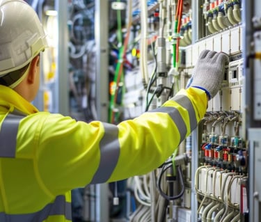 Expert panel erection services ensuring safe and reliable power systems.