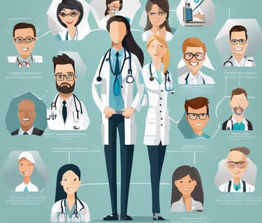 Collaboration with orthopedic surgeons, rheumatologists, psychologists, and psychotherapists