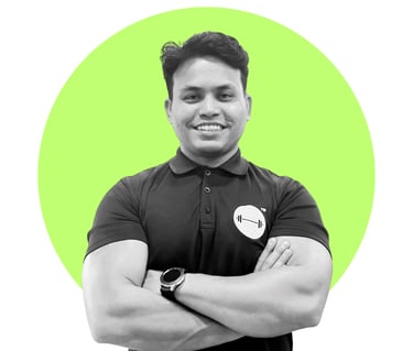 a man with a badge on his chest and arms crossed