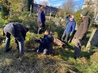 Friar's Bush Graveyard was transformed by Cairde na Cille's  dedicated Belfast volunteers