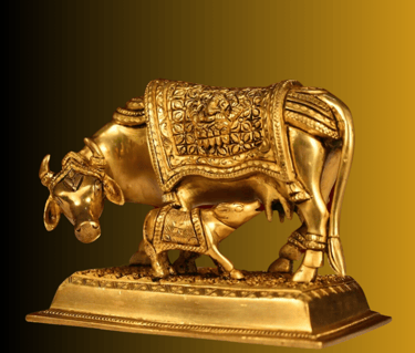 brass cow nandi"