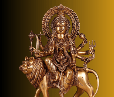 a statue of maa durga